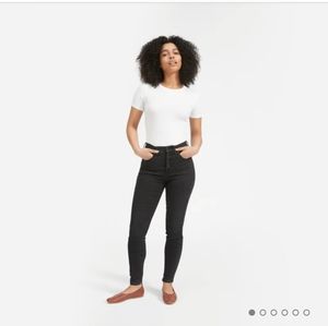 Everlane High-Rise Slim-Straight Jeans